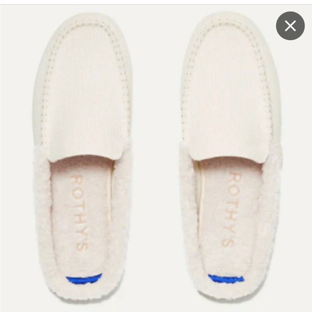 NEW Rothy snow scuff slipper